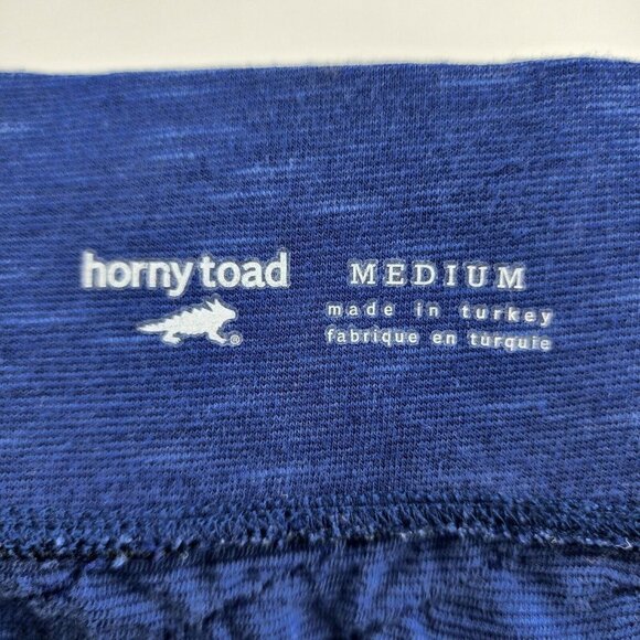 Horny Toad Women's Samba Wave Short Skirt Textured Organic Cotton Blue Size M - Picture 5 of 9